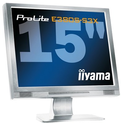 Iiyama Vision Master ProLite E380S-S3X Silver - LCD monitor 15&quot;_1887537982