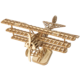 Stavebnice RoboTime - Historické letadlo, dřevěná_1109973586