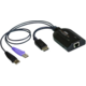 KVM switch ATEN KA7169 - USB/DP/LAN s podporou Smart Card