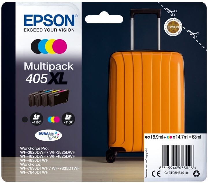Epson C13T05H64010, Epson 405XL, multipack_586133724