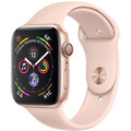 Apple Watch series 4, 40mm, pouzdro ze zlatého hliníku/růžový řemínek