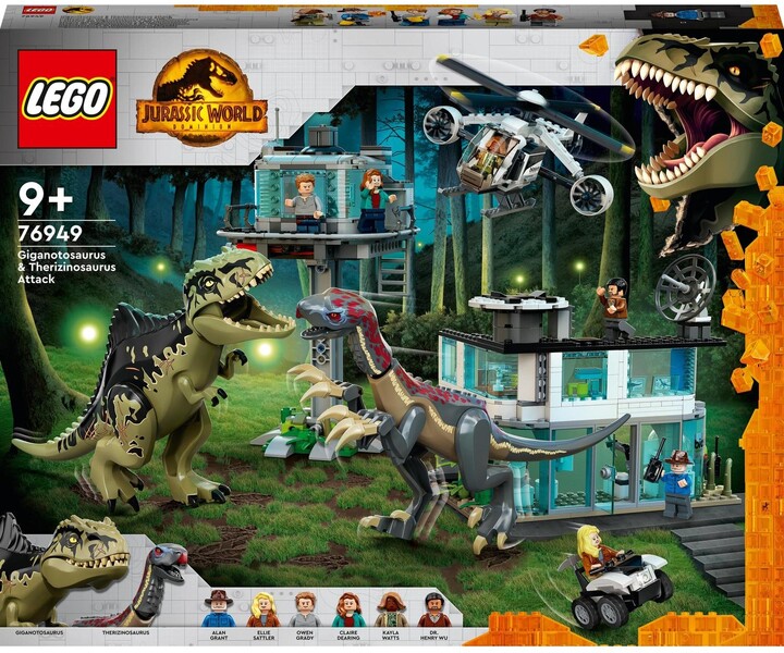 LEGO® Jurassic World 76949 Útok giganotosaura a therizinosaura_1225260057