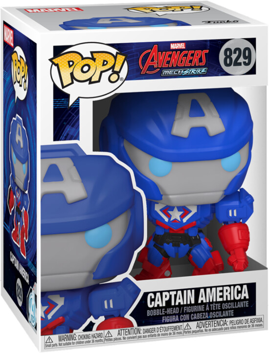 Figurka Funko POP! Avengers Mech Strike - Captain America_928539544