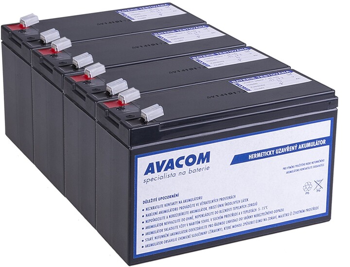 Avacom náhrada za RBC133 (4ks) - baterie pro UPS_1313231450