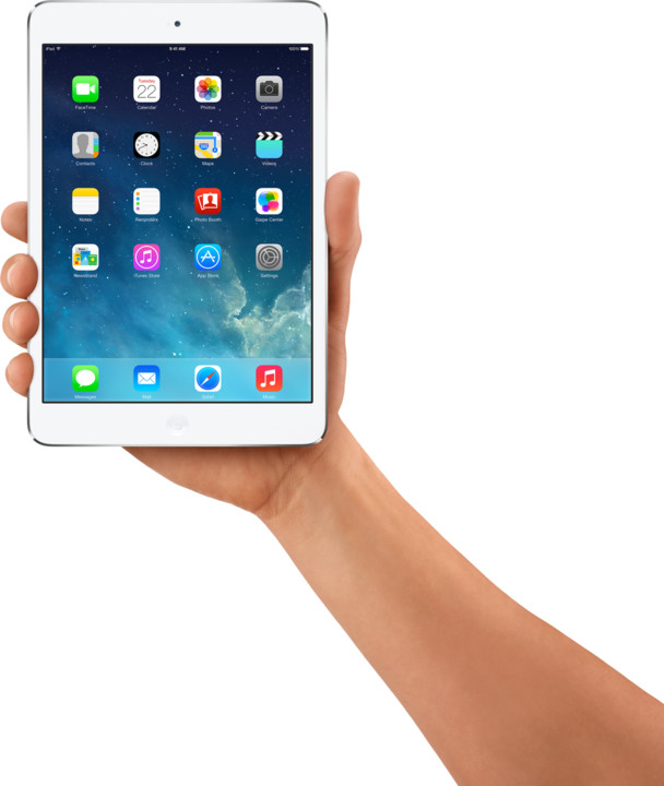 APPLE iPad Mini, Retina, 64GB, Wi-Fi, stříbrná