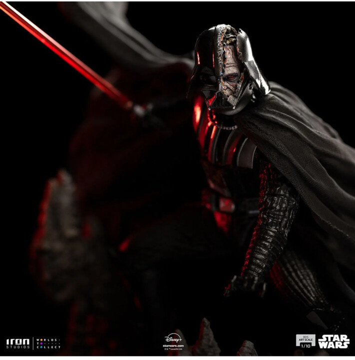 Figurka Iron Studios Star Wars: Obi-Wan Kenobi - Darth Vader Art Scale 1/10_1539689448