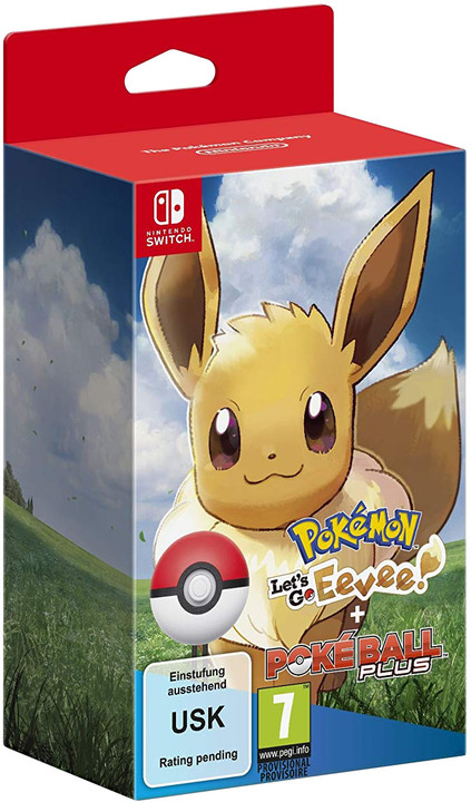 Pokémon: Let&#39;s Go, Eevee! + Poké Ball Plus (SWITCH)_2108809225
