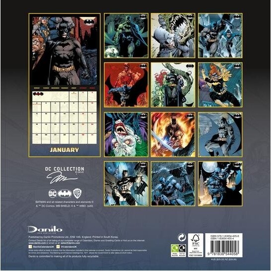 Kalendář 2021 - DC Comics: Batman_716418298