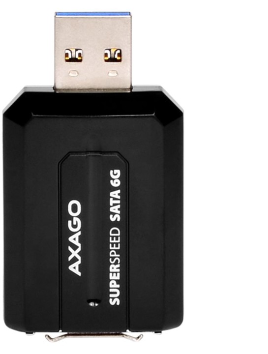AXAGON USB3.0 - eSATA 6G MINI adaptér, stříbrný_838647092