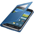 Samsung flipové pouzdro S-view EF-CG800B pro Galaxy S5 mini (SM-G800), modrá