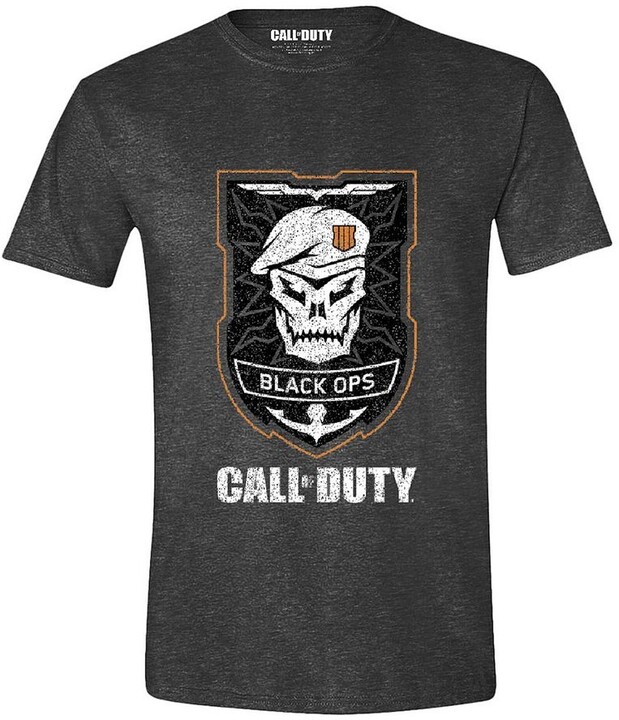 Tričko Call of Duty: Black Ops 4 - Skull Logo (XL)_1819401244