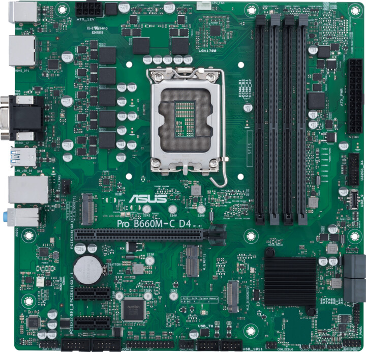 ASUS PRO B660M-C D4-CSM (DDR4) - Intel B660_1306769335
