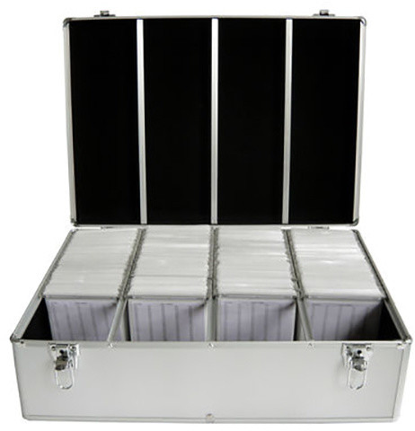 MediaRange DJ case kufr na 1000 disků, sříbrná_1569095150
