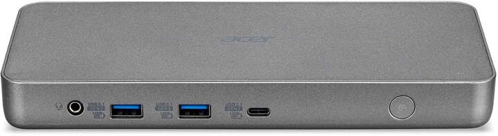 Acer dokovací stanice USB-C Dock II, 2xUSB-A 3.1 Gen2, 4xUSB-A 3.1 Gen1, DP 1.4/HDMI 2.0, RJ45_1430331437