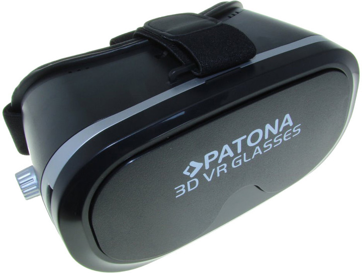 Patona 3D brýle pro virtuální realitu/ Smartphone 3,5&quot;-5&quot;/ černá_1179680846
