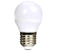 Solight žárovka, miniglobe, LED, 4W, E27, 3000K, 340lm, bílá