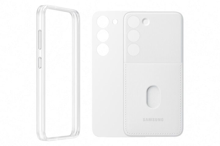 Samsung ochranný kryt Frame pro Galaxy S23, bílá_1956110240