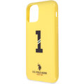 U.S. Polo ochranný kryt No1 Bicolor pro iPhone 11 Pro, žlutá_1683316233