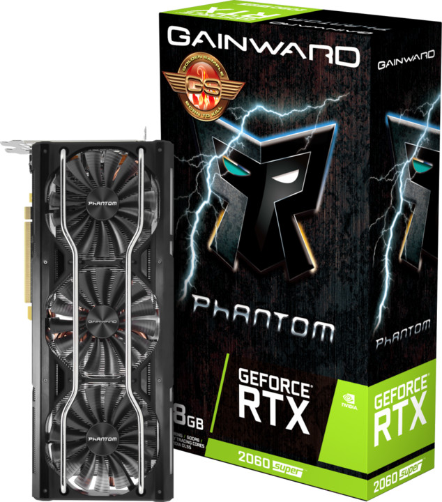 Gainward GeForce RTX 2060 Super Phantom GS, 8GB GDDR6_25812155