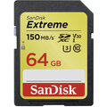 SanDisk SDXC Extreme 64GB 150MB/s UHS-I U3 Poukaz 200 Kč na nákup na Mall.cz
