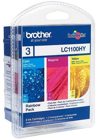 Brother LC-1100HY RBWBP, multipack C+M+Y