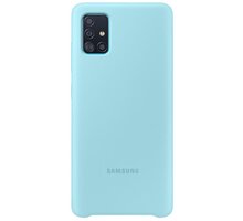 Samsung silikonový zadní kryt pro Samsung Galaxy A51, modrá_1534930037