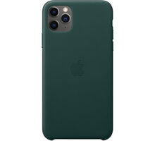Apple kožený kryt na iPhone 11 Pro Max, piniově zelená_1705800065