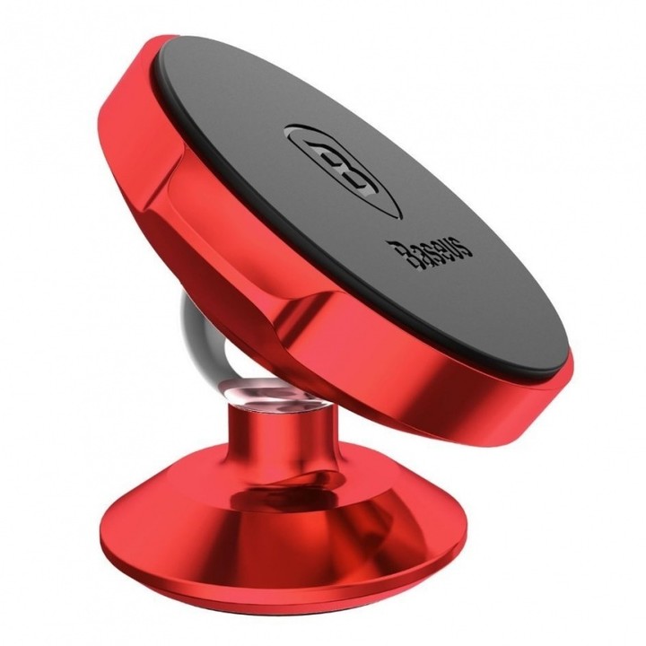 Baseus magnetický držák na telefon do auta Small Ears (Vertical Type), červená_1097657436