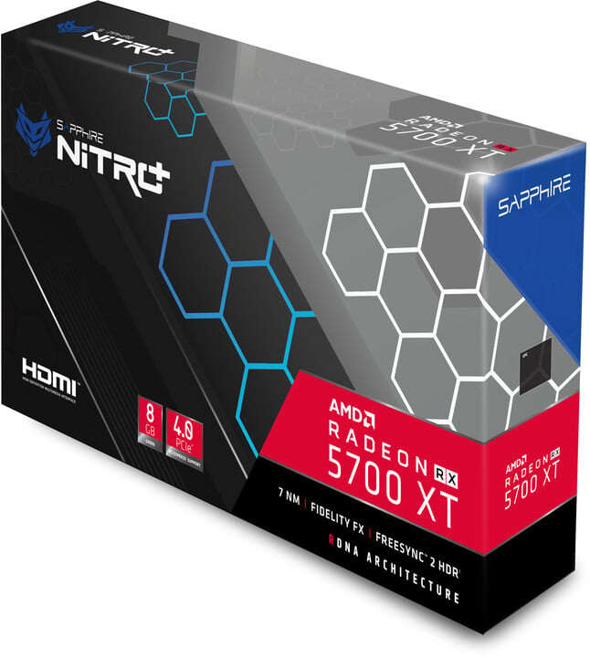Sapphire Radeon NITRO+ RX 5700 XT 8G, 8GB GDDR6_1273929250