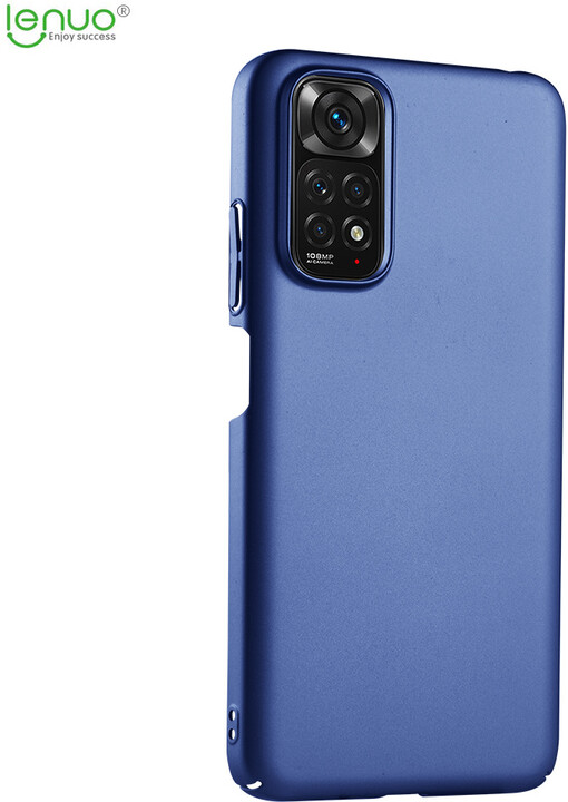 Lenuo Leshield zadní kryt pro Xiaomi Redmi Note 11/11S, modrá_938681747
