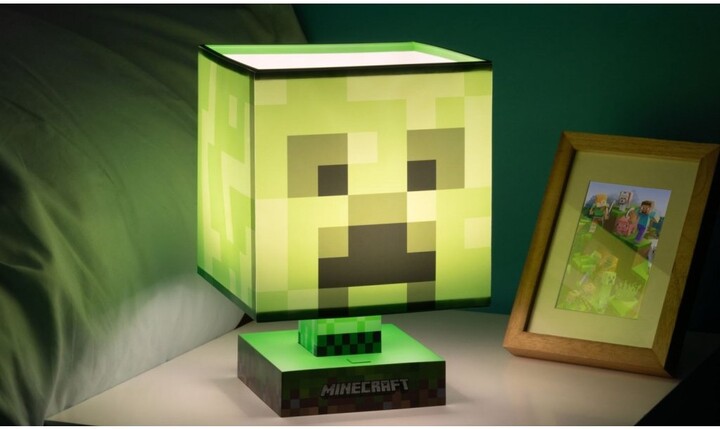 Lampička Minecraft - Creeper Icon_320209202