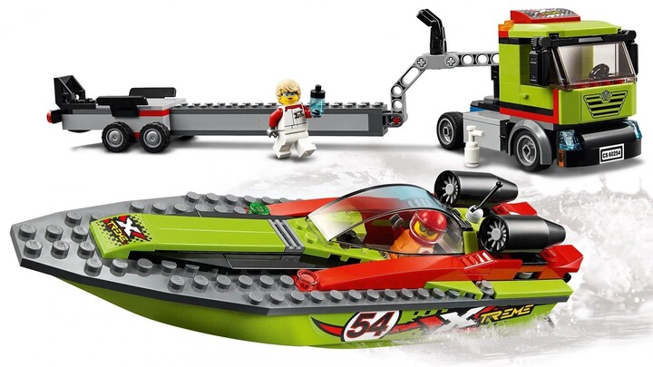 LEGO® City 60254 Přeprava závodního člunu_923485674