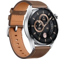 Huawei Watch GT 3 46 mm Classic Stainless Steel, Brown Leather Strap_1993768685