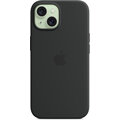 Apple Silikonový kryt s MagSafe pro iPhone 15, černá_161290636