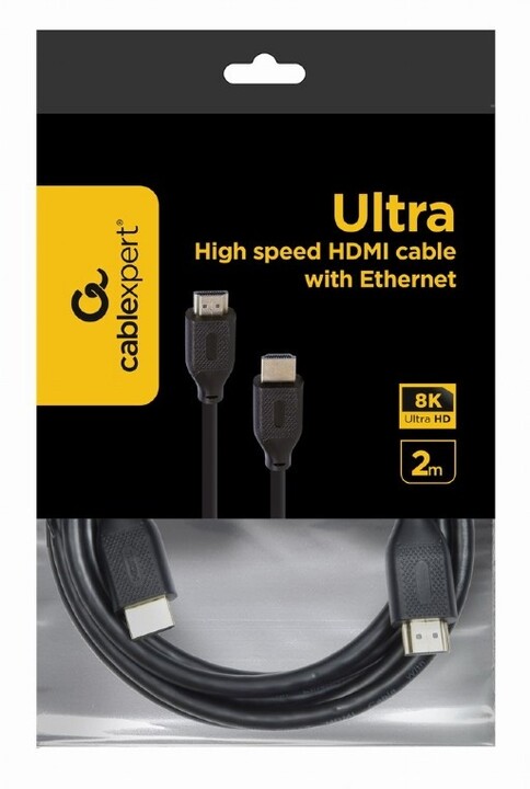 Gembird CABLEXPERT kabel HDMI 2.1, 8K, M/M, 2m, černá_1193237637