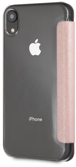 GUESS Kaia Book Case pro iPhone Xr, růžovo zlaté_1329221917
