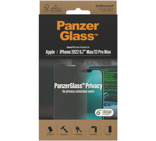 PanzerGlass ochranné sklo Privacy pro Apple iPhone 14 Plus/13 Pro Max (Classic Fit)_1406567777