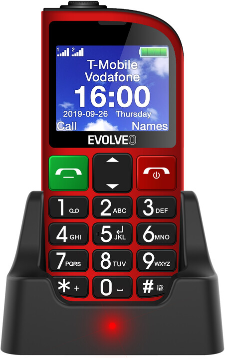 Evolveo EasyPhone FM SGM EP-800-FMR, Red_1414775611