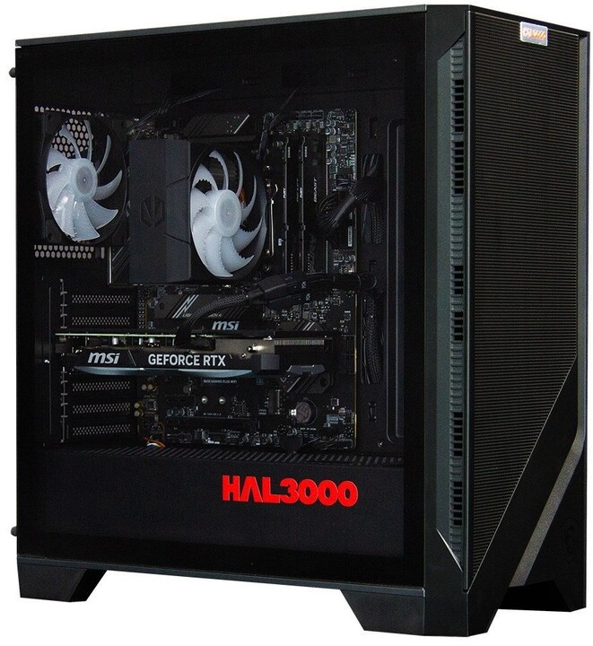 HAL3000 Online Gamer Super, černá_184474026