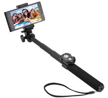 GoGEN 5 Selfie tyč teleskopická, bluetooth, černá GOGBTSELFIE5B