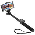 GoGEN 5 Selfie tyč teleskopická, bluetooth, černá Poukaz 200 Kč na nákup na Mall.cz