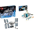 Extra výhodný balíček LEGO® Ideas 21321 Vesmírná stanice a City 60349 Lunární stanice_74865647