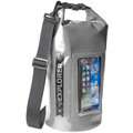 CELLY voděodolný vak Explorer 5L s kapsou na telefon do 6,2", šedý