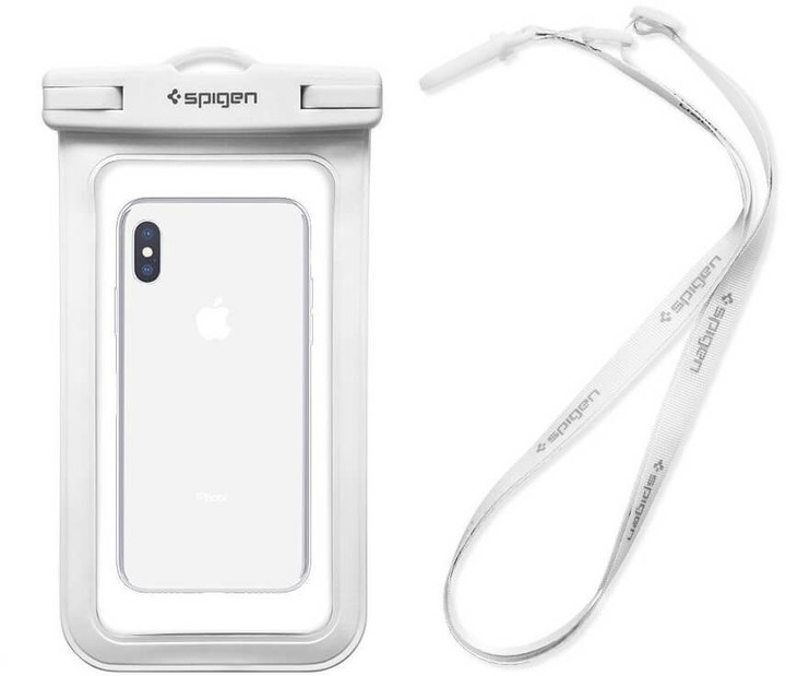 Spigen Velo A600 Waterproof Phone Case, bílá_1396029422