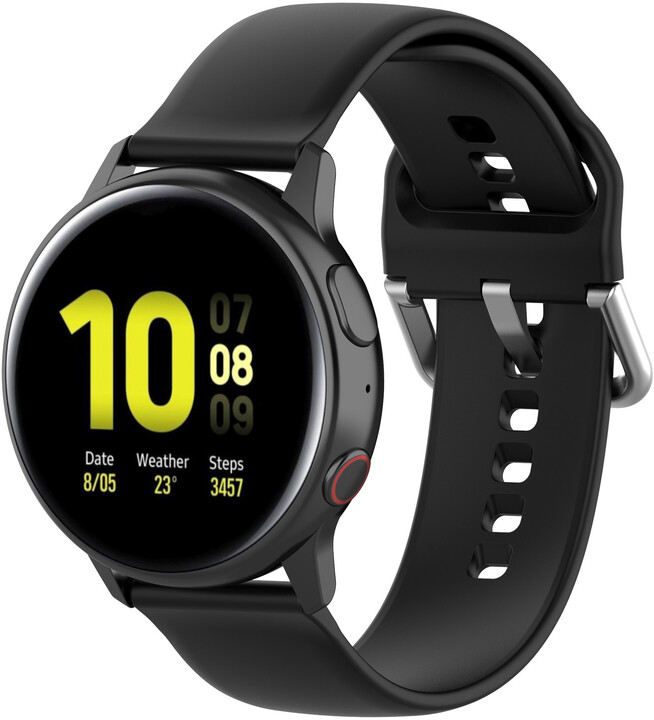 Epico silikonový náramek pro Xiaomi Mi Watch, černá_2097127068