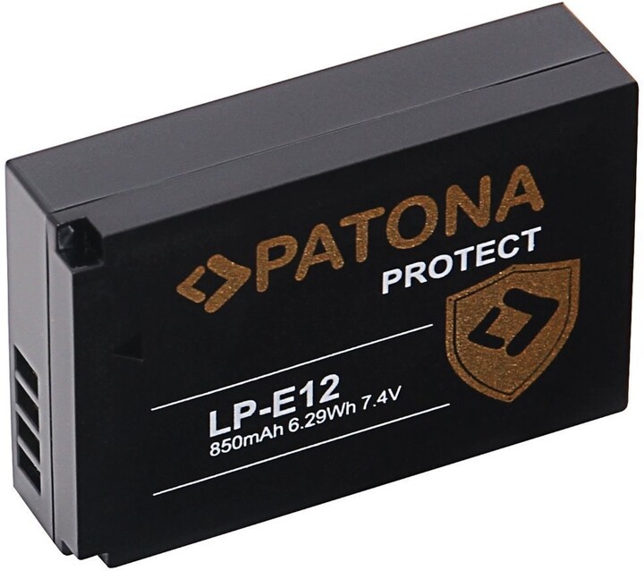 PATONA baterie pro Canon LP-E12 850mAh Li-Ion Protect_870480411