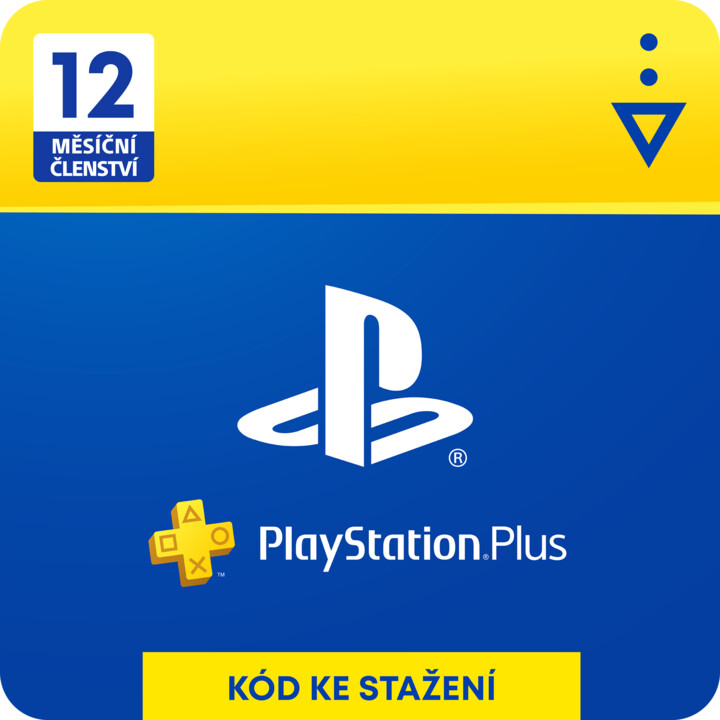 PlayStation Plus 12 měsíců - Dárková karta - elektronicky