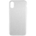 EPICO Pružný plastový kryt pro iPhone X / iPhone Xs GRADIENT, stříbrný