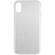 EPICO Pružný plastový kryt pro iPhone X / iPhone Xs GRADIENT, stříbrný