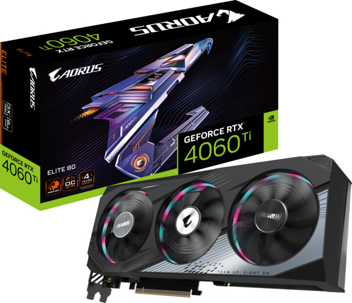 GIGABYTE GeForce RTX 4060 Ti ELITE, 8GB GDDR6_451856229